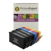 HP 364XL Compatible Black and Colour Ink Cartridge 6 Pack - 3 x BK, 1 x C/M/Y