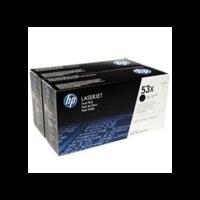 HP 53X ( Q7553XD ) Original High Yield Black Toner Cartridge Twinpack