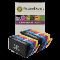 HP 364XL (BK/C/M/Y) Compatible Black and Colour Ink Cartridge 8 Pack