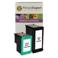 HP 350XL / 351XL Compatible Black and Colour Ink Cartridge Pack