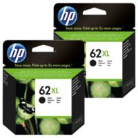 HP 62XL ( C2P05AE ) Original High Capacity Black Ink Cartridge Twin Pack