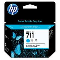 HP 711 ( CZ134A ) Original Cyan Ink Cartridge Tripack