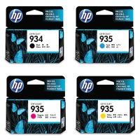 HP 934 / 935 Original Black and Colour Ink Cartridge 4 Pack