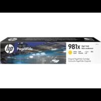 HP 981X (L0R11A) Original High Capacity Page Wide Yellow Ink Cartridge