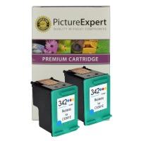 HP 342 ( C9361ee ) Compatible Colour Ink Cartridge Twinpack