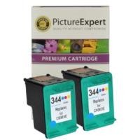 HP 344 ( C9363ee ) Compatible Maximum Capacity Colour Ink Cartridge Twinpack