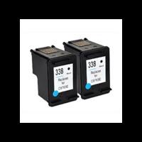 HP 338 Compatible High Capacity Black Ink Cartridge **Twin Pack Deal**