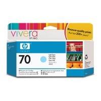 HP 70 ( C9390A ) Original Light Cyan Ink Cartridge
