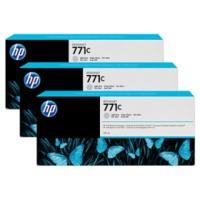 HP 771C ( B6Y38A ) Original Light Grey Ink Cartridge 3 Pack