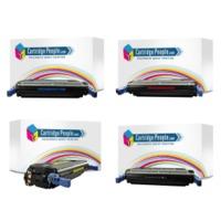 HP 642A ( CB400 / CB401 / CB403 / CB402 ) Compatible Black and Colour Toner Cartridge Pack