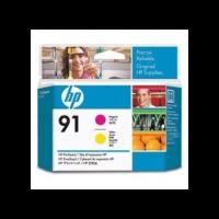 HP 91 ( C9461A ) Original Magenta and Yellow Printhead