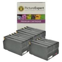 HP 950XL / 951XL Compatible Black and Colour 12 Ink Cartridge Pack