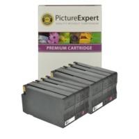HP 950XL / 951XL Compatible Black and Colour 8 Ink Cartridge Pack