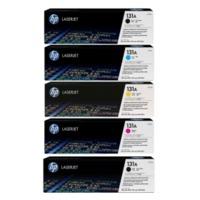 hp 131a cf210a cf211a cf212a cf213a original black and colour toner ca ...