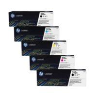 HP 410A (BK/C/M/Y) Original Black & Colour Toner Cartridge 5 Pack *£100 Cashback*