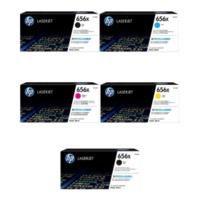 HP 656X (CF460X/61X/62X/63X) Original High Capacity Black & Colour Toner Cartridge 5 Pack *£100 Cashback*