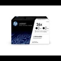 HP 26X (CF226XD) Original High Capacity Black Toner Cartridge Twinpack