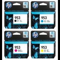 hp 953 original black and colour ink cartridge multipack