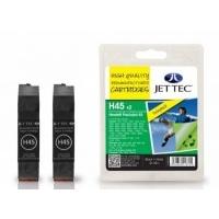 hp45 51645ae black twinpack remanufactured jettec ink cartridge