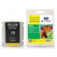 HP10 C4842A Yellow Remanufactured Ink Cartridge by JetTec H10Y