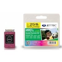 hp901 cc656a colour remanufactured ink cartridge by jettec h901c