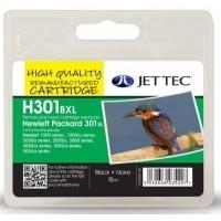 HP301XL BLK CH563EE Black Remanufactured JetTec Ink Cartridge H301BXL