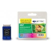 HP57 C6657AE Colour Remanufactured Ink Cartridge by JetTec H57