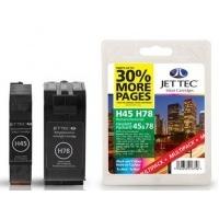 HP45/78 51645AE C6578AE MULTIPACK Remanufactured JetTec Ink Cartridge