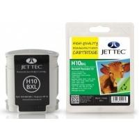 hp10 c4844ae black remanufactured ink cartridge by jettec h10bxl