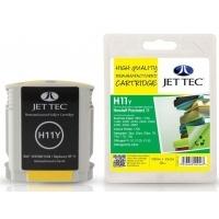 HP11 C4838AE Yellow Remanufactured Ink Cartridge by JetTec H11Y