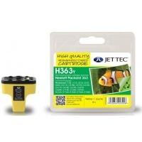 hp363 c8773e yellow remanufactured ink cartridge by jettec h363y