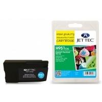 HP951XL Cyan Remanufactured Ink Cartridge by JetTec H951CXL