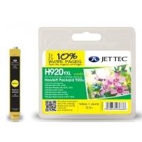 hp920xl cd974ae yellow remanufactured jettec ink cartridge h920yxl