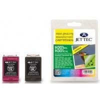 HP301XL CH563EE Black/HP301XL CH564EE Colour Multipack Remanufactured Ink Cartridge by JetTec - H301XLB/C