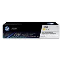 hp 126a yellow toner cartridge ce312a