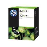 HP 301XL Black Ink Cartridge Twin Pack