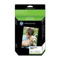 HP 363 Photo Pack inc Photo Paper Q7966EE