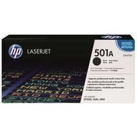 HP 501A Black Toner Cartridge (Q6470A)