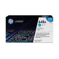 HP 648A Cyan Toner Cartridge (CE261A)