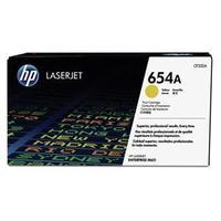 hp 654a yellow toner cartridge cf332a