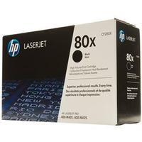 HP 80X High Capacity Black Toner Cartridge