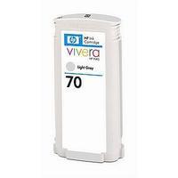 hp no 70 light grey ink cartridge 130ml