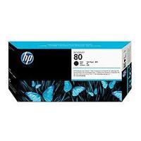 HP No. 80 Black Printhead + Cleaner