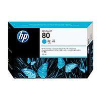 HP No. 80 Cyan Ink Cartridge (175ml)