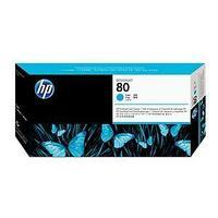 HP No. 80 Cyan Printhead + Cleaner