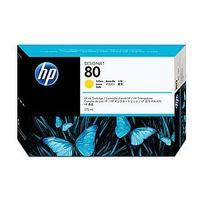 HP No. 80 Yellow Ink Cartridge (175ml)