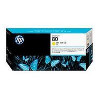 HP No. 80 Yellow Printhead + Cleaner