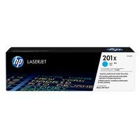 HP 201X High Capacity Cyan Toner Cartridge (CF401X)