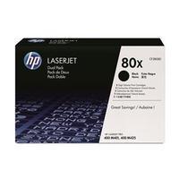 HP 80X High Capacity Toner Dual ...