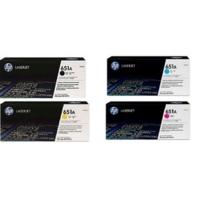 HP 651A Toner Cartridge Multipack (B/C/M/Y)